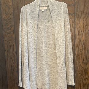 LOFT Women's Heather Gray Cardigan